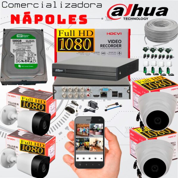 kit-camaras-de-seguridad-dahua-4-camaras-8DVR